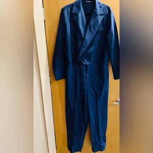 Elegant Blue Dressy Jumpsuit